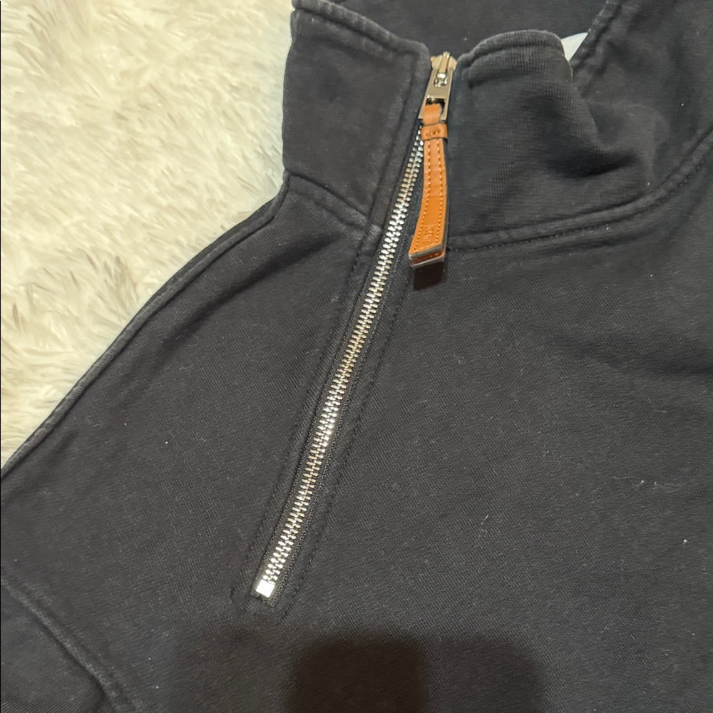 Loewe Black Zip-Up Men's Sweater - Picture 2 of 11